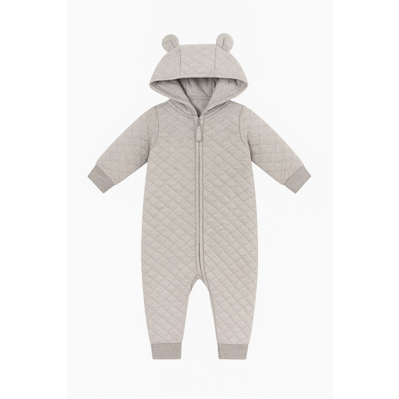 Carters Gray Bodysuits Sizes 9M, 12M & 18M - Picture 1 of 7